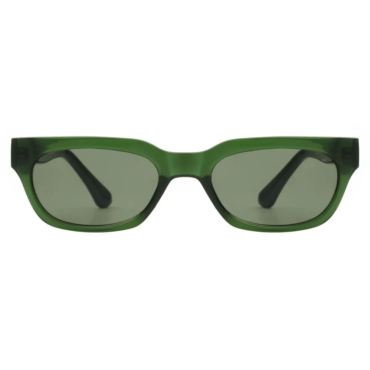 A. Kjrbede sunglasses Bror Dark Green Transparent