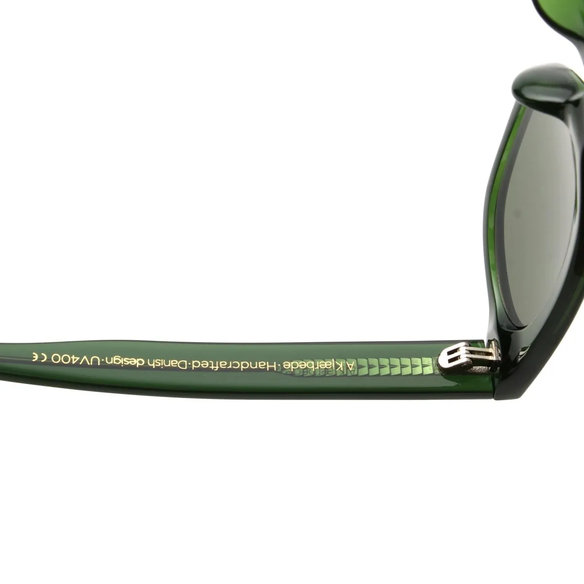 A. Kjrbede sunglasses Bror Dark Green Transparent