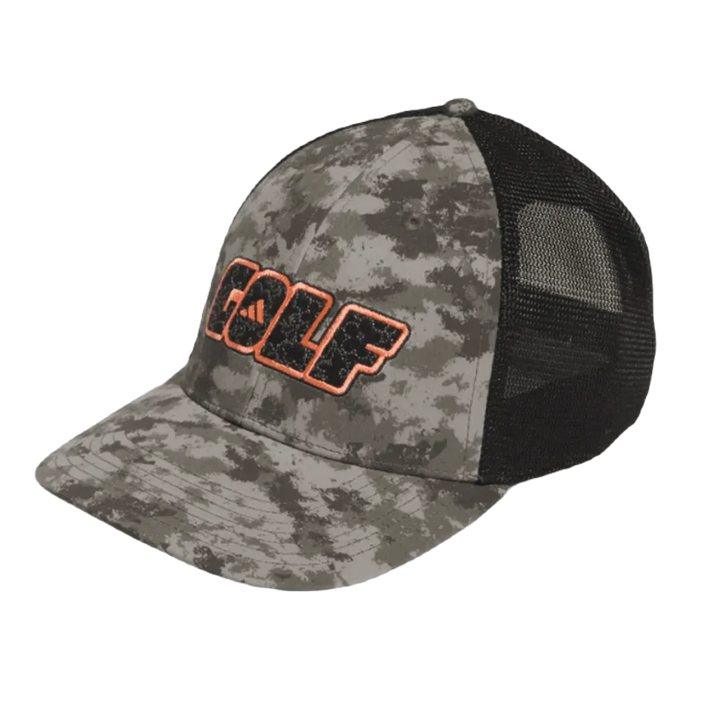 Adidas Golf Low-Profile Trucker Hat - Camo