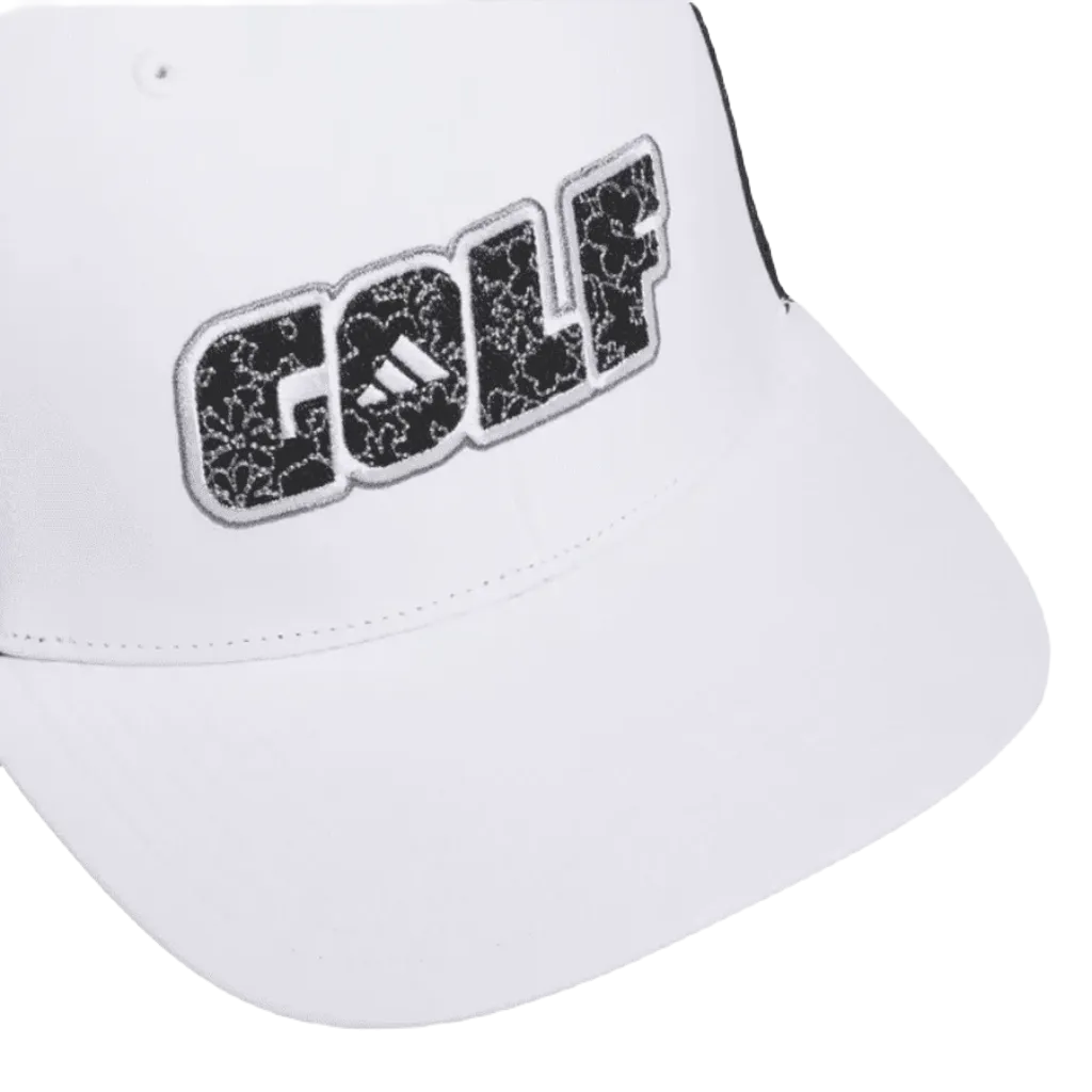 Adidas Golf Low-Profile Trucker Hat - White