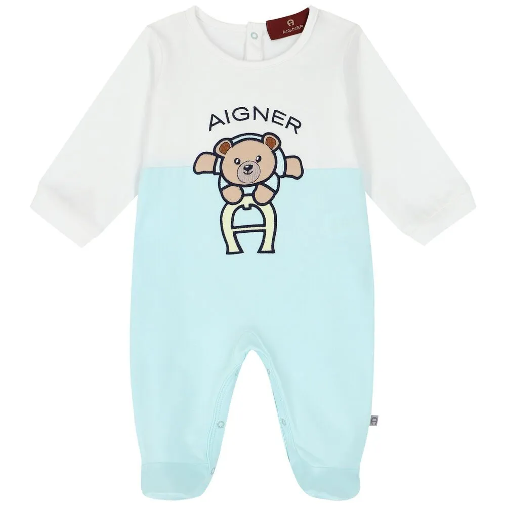 Aigner Grower Bear Blue & White