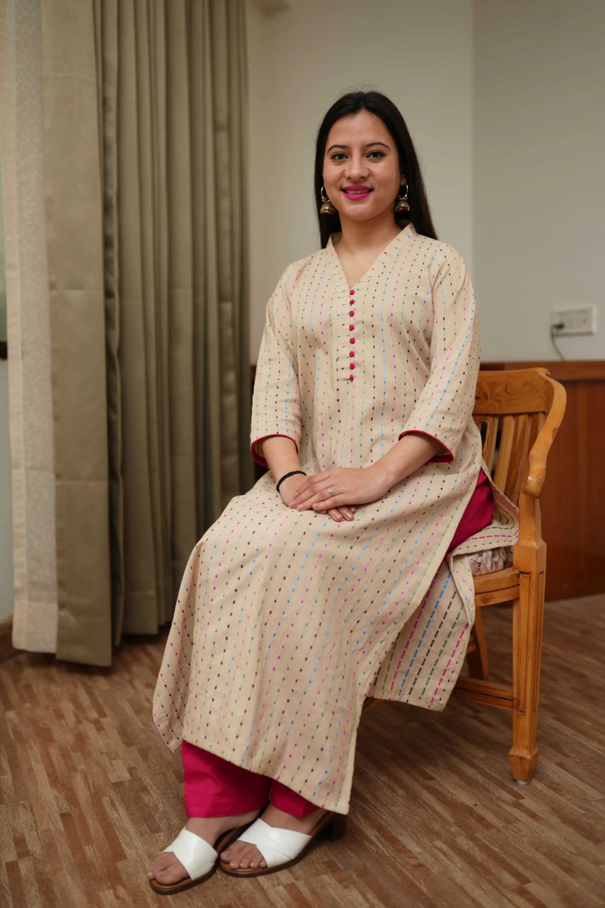 Almond Weaves Kurta