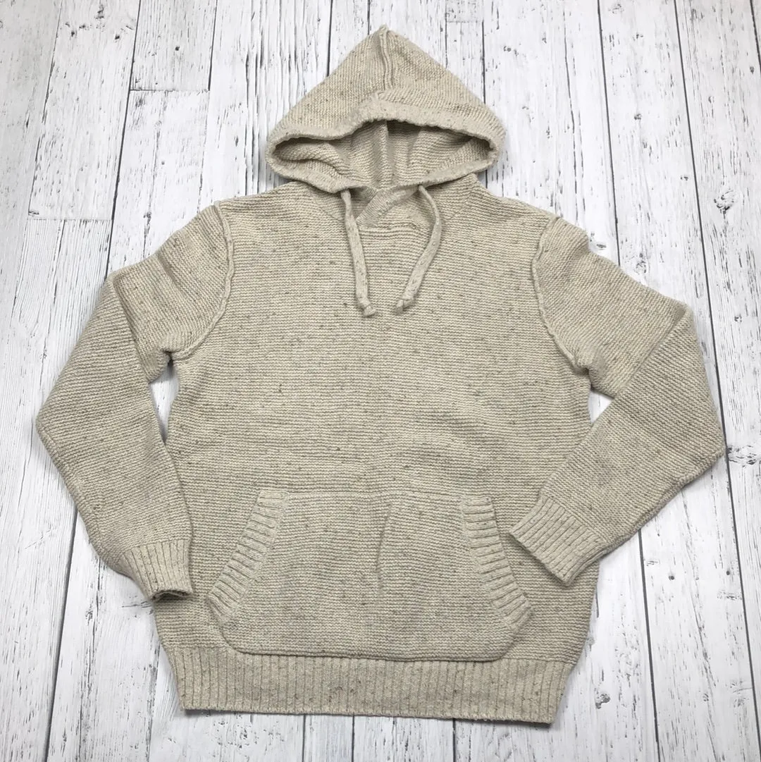 American Eagle Beige Knit Hoodie - His S