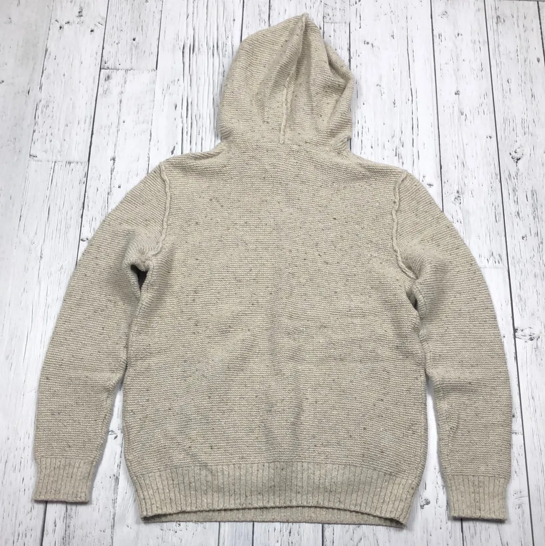 American Eagle Beige Knit Hoodie - His S