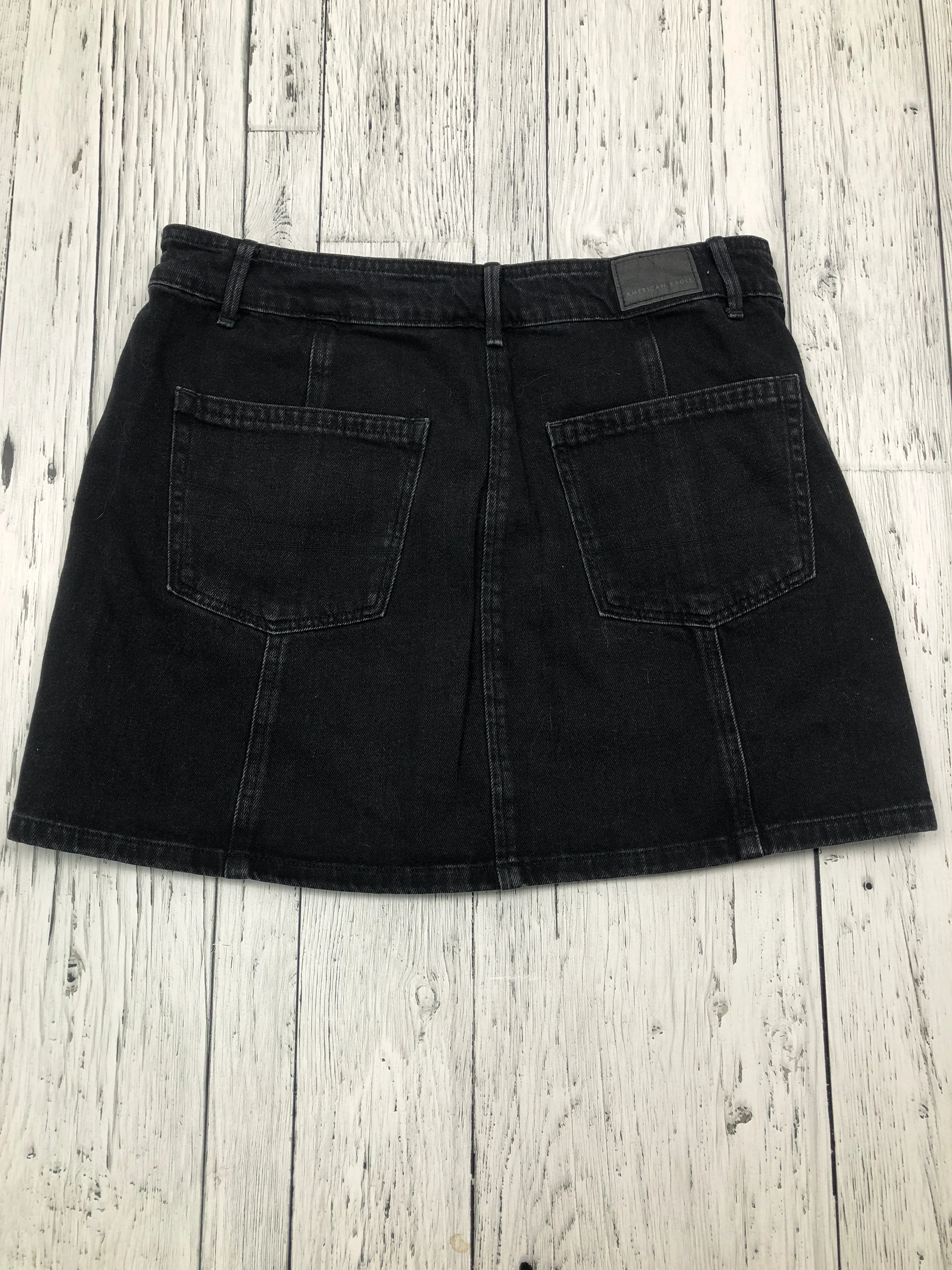 American Eagle black denim skirt - Hers M/8