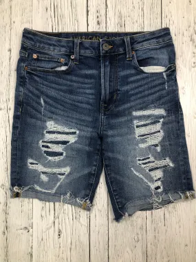 American Eagle blue distressed denim shorts - His S/31