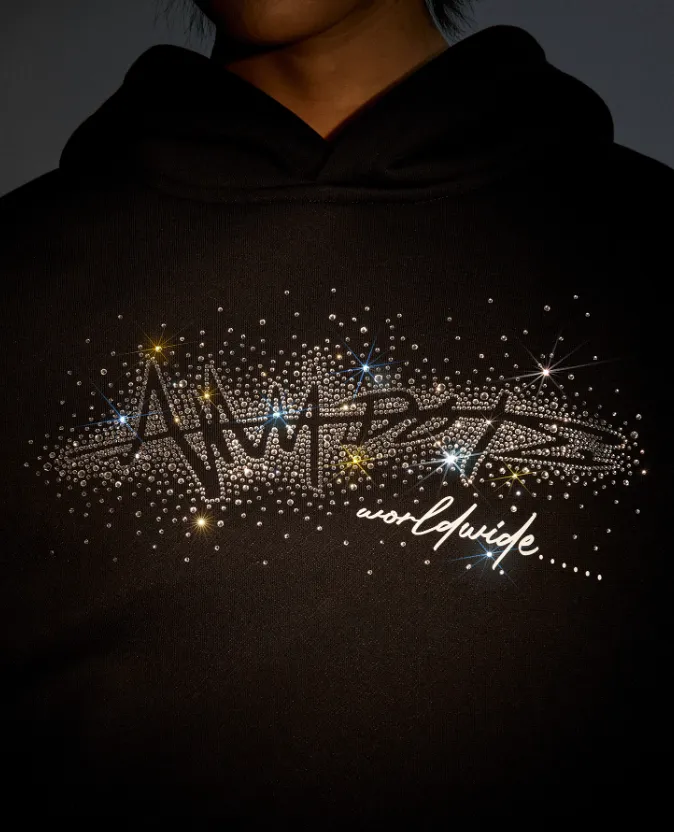 ANTIDOTE Gradient Rhinestone Hoodie