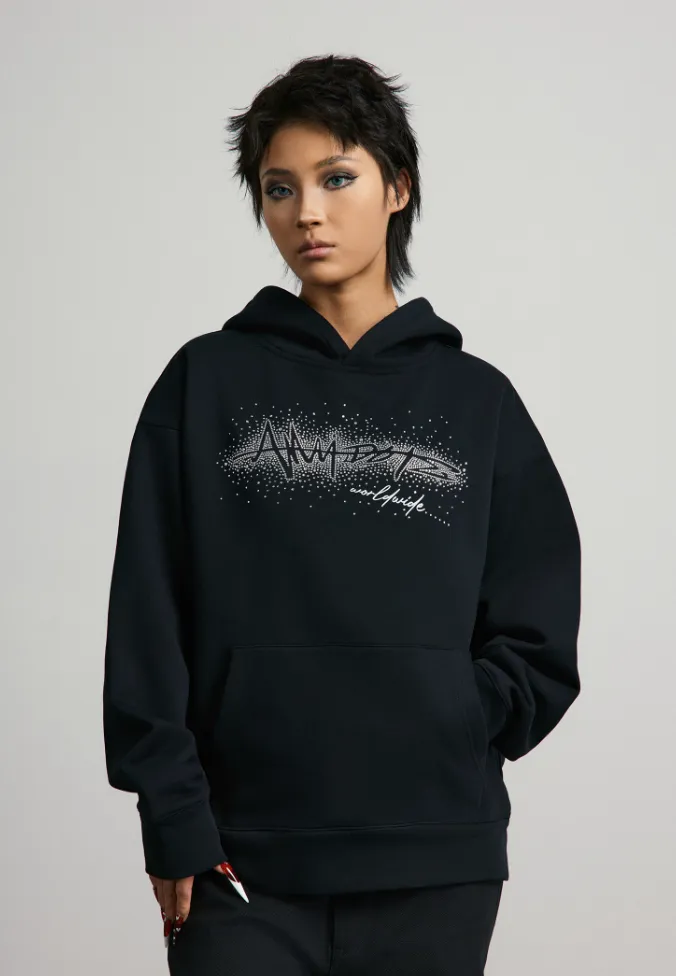 ANTIDOTE Gradient Rhinestone Hoodie