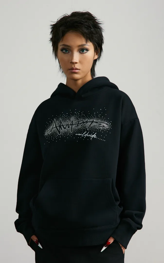 ANTIDOTE Gradient Rhinestone Hoodie