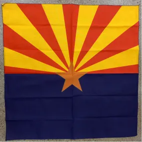 Arizona Flag Square Bandana