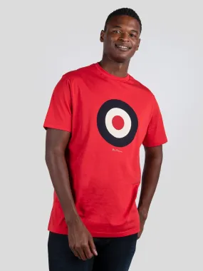 Ben Sherman W47812 Target T-Shirt Red