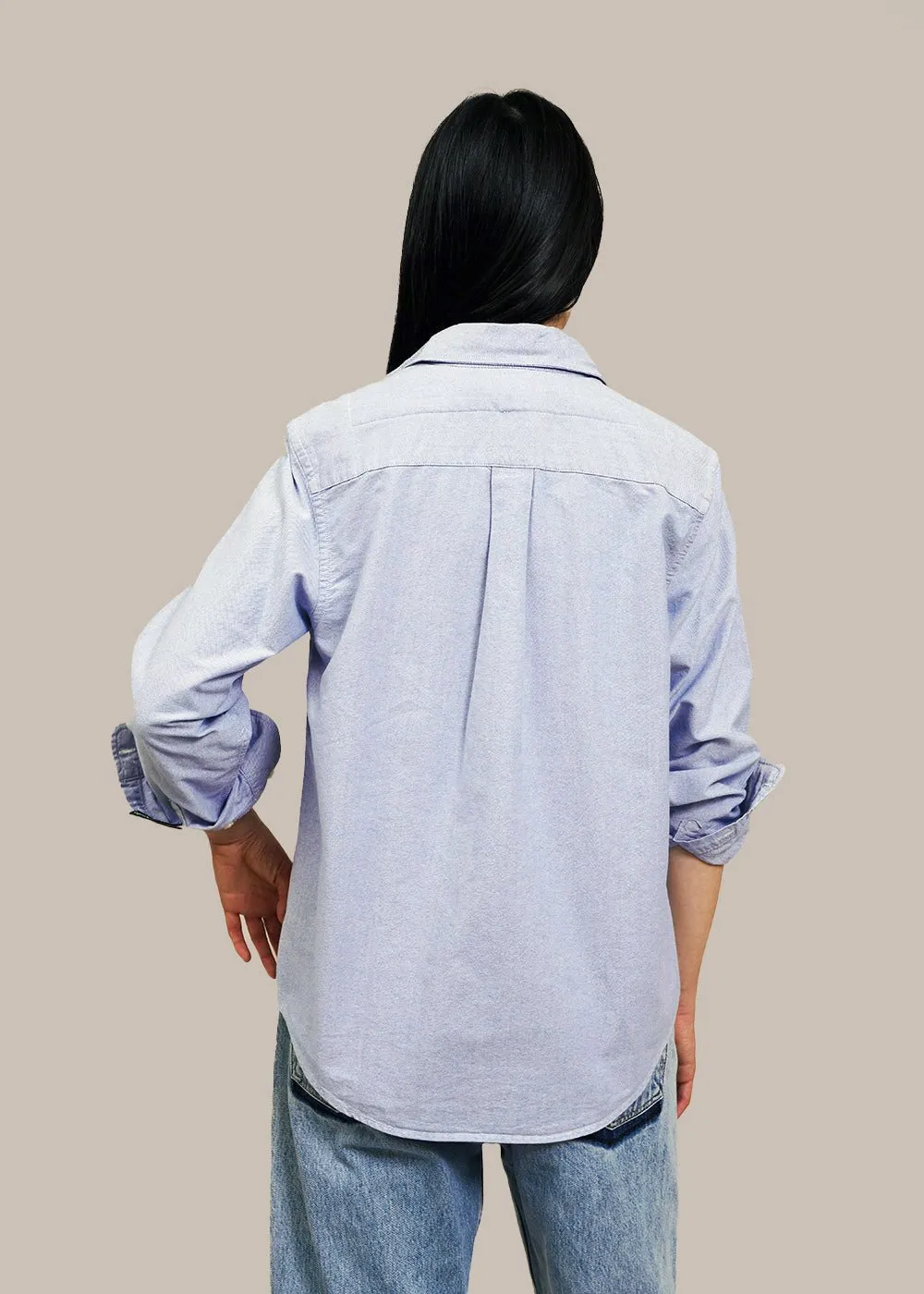 Blue Double Collar Vintage Shirt