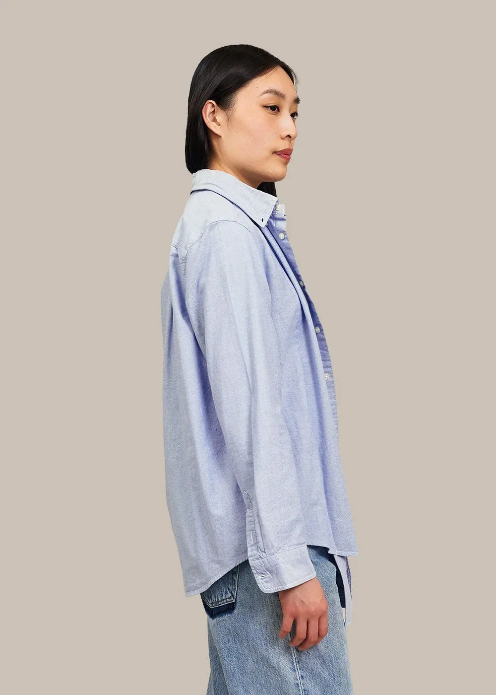 Blue Double Collar Vintage Shirt