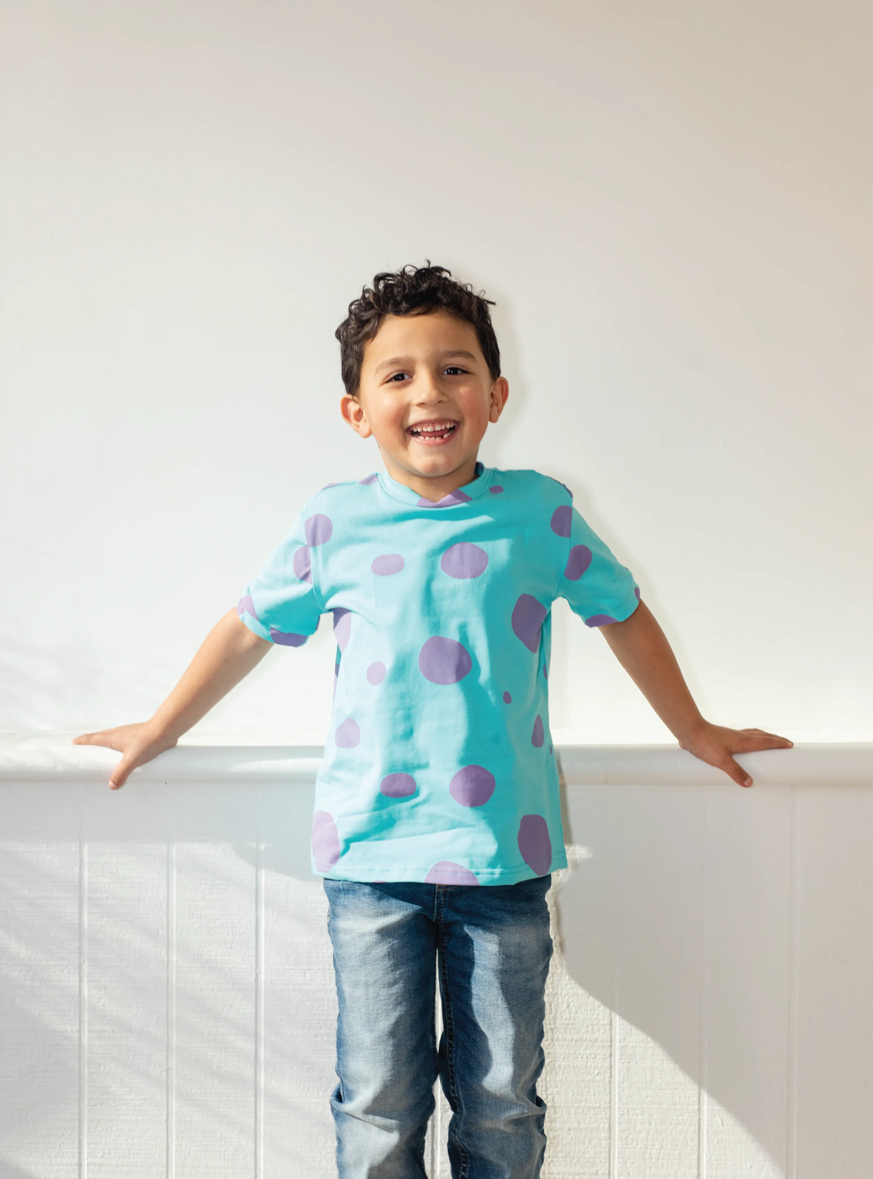 Blue Monster Unisex Children's Tee