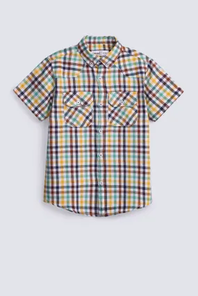 BOYS CHECKERED SHIRT