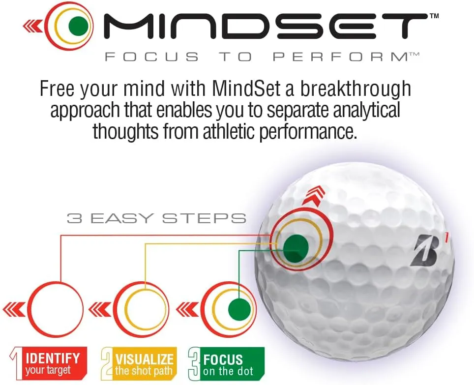 Bridgestone Tour B XS MindSet - 3 Ball Sleeve