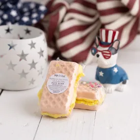 Brightside Ice Cream Sammie Bath Bomb   Bubble Frosting