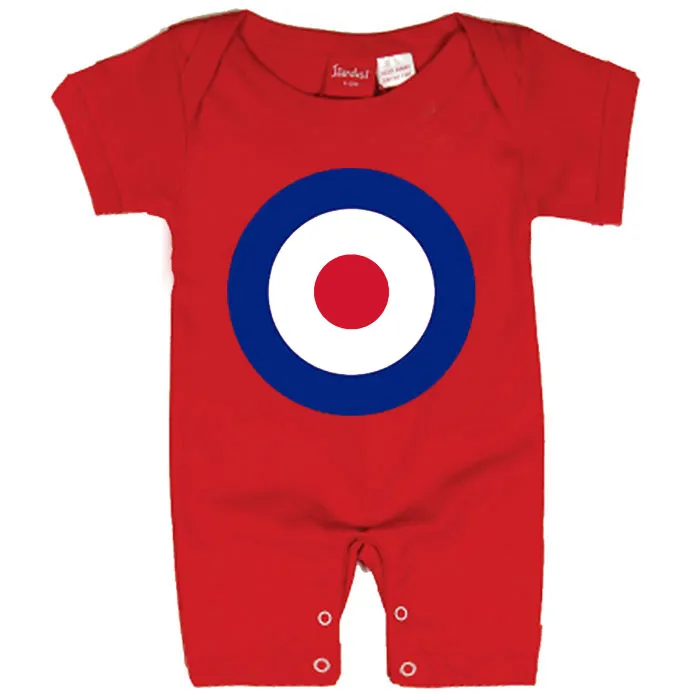 Bullseye Baby Romper - Mod Target