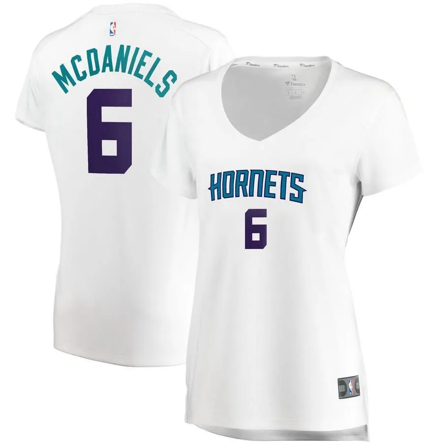 Charlotte Hornets Jalen McDaniels Fanatics Branded Fast Break Player Association Jersey Womens - White | Ireland J3958S1