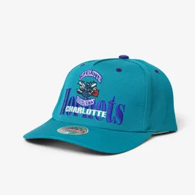 Charlotte Hornets On Top Classic Redline Snapback - Teal