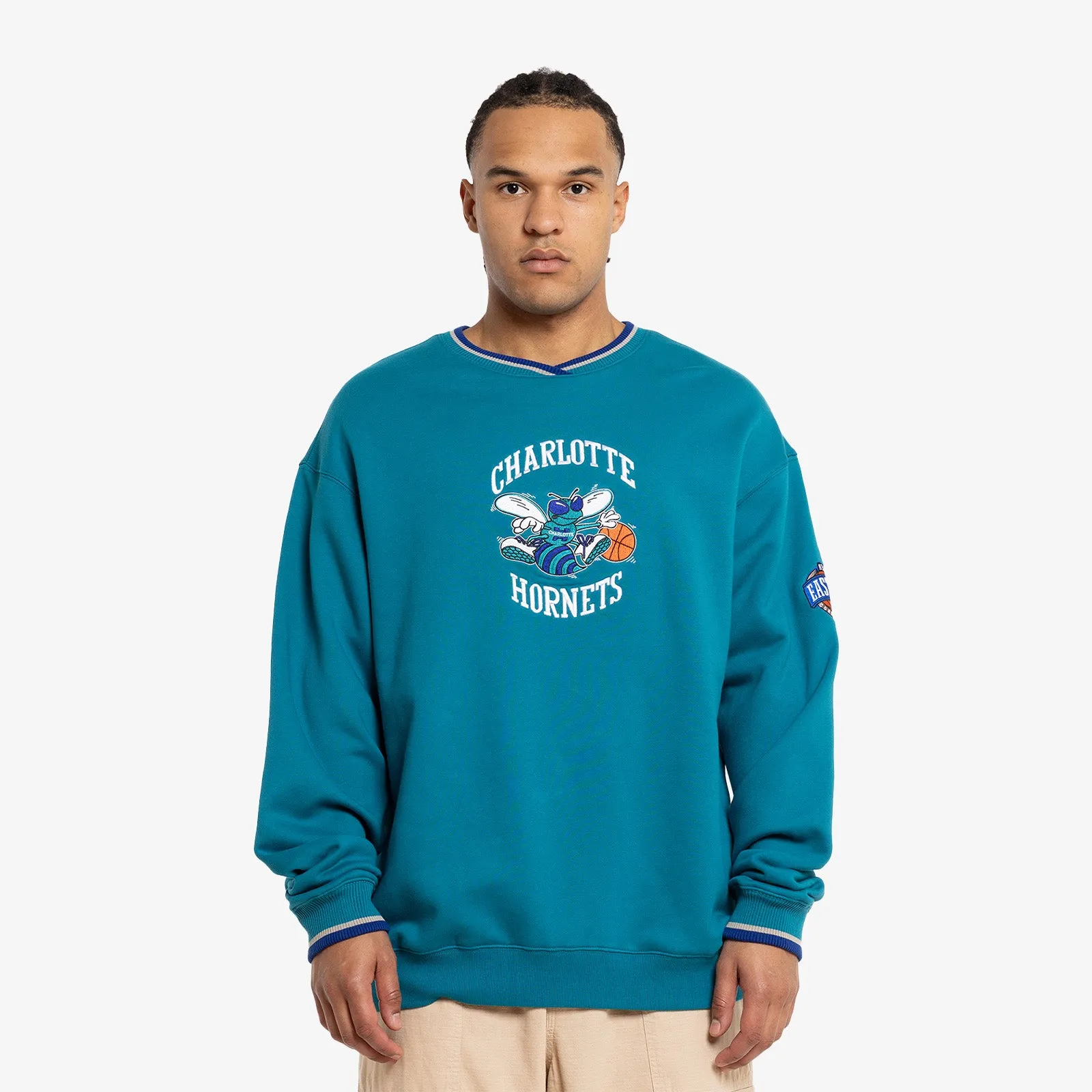 Charlotte Hornets Shooting Crew Sweatshirt - Teal