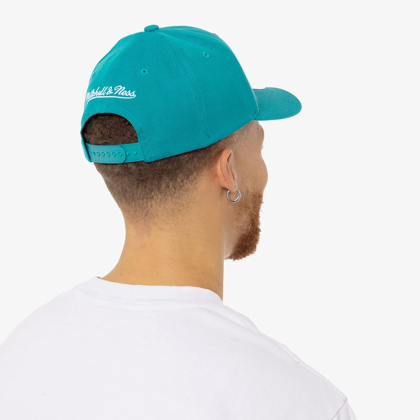 Charlotte Hornets Team Ground Classic Redline Snapback - Teal