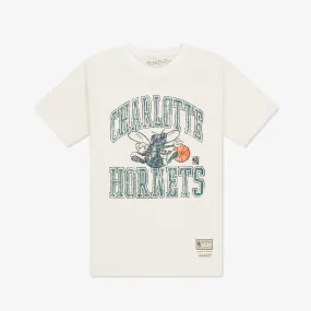 Charlotte Hornets Vintage HWC Ivy Arch Tee - White