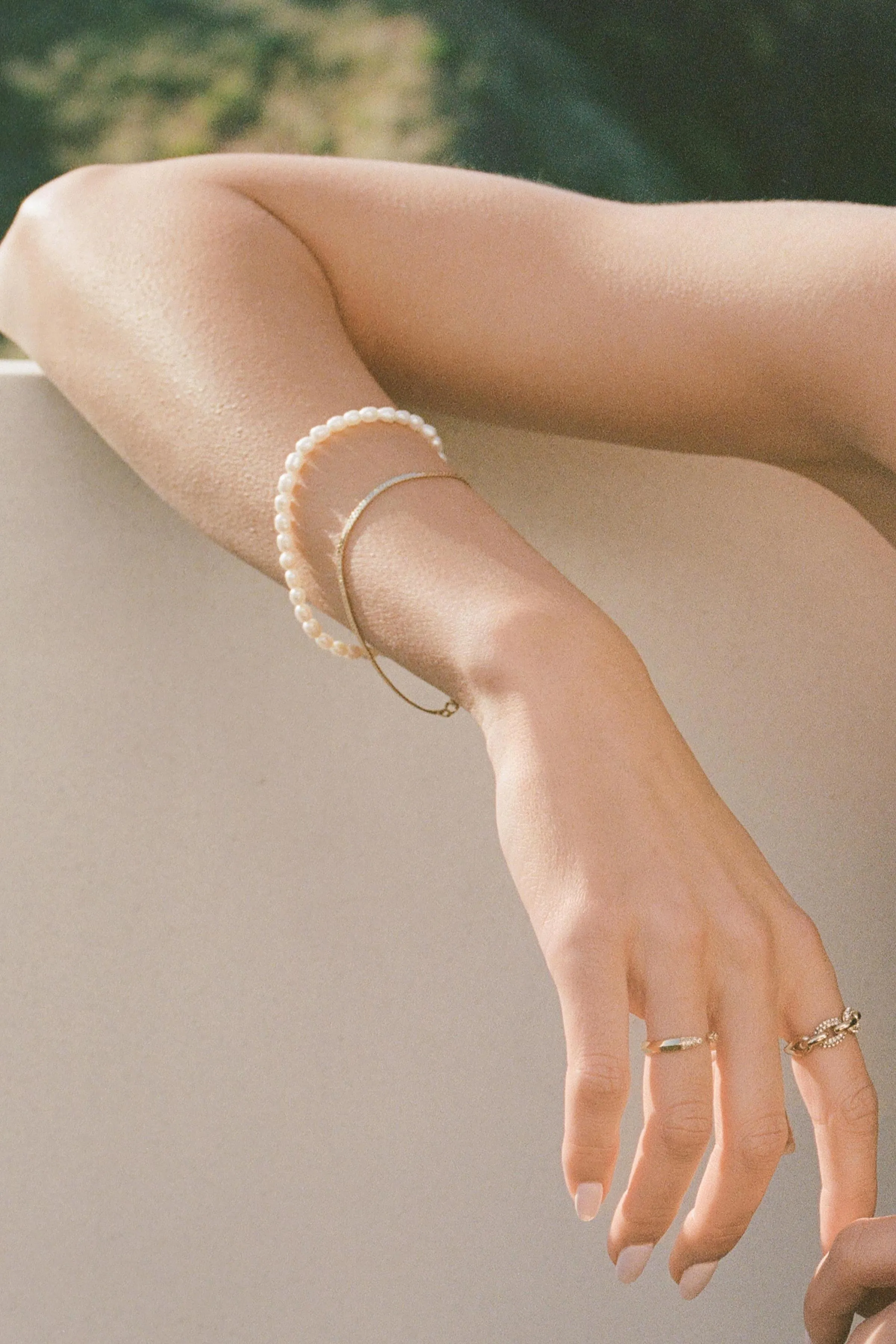 Charlotte Pearl Gemstone Bracelet | Wisdom