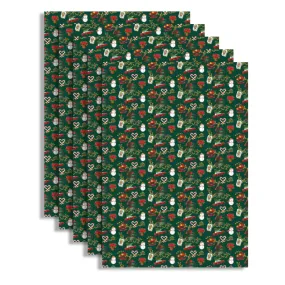 CHRISTMAS CHARITY GIFT WRAP: Festive Icons