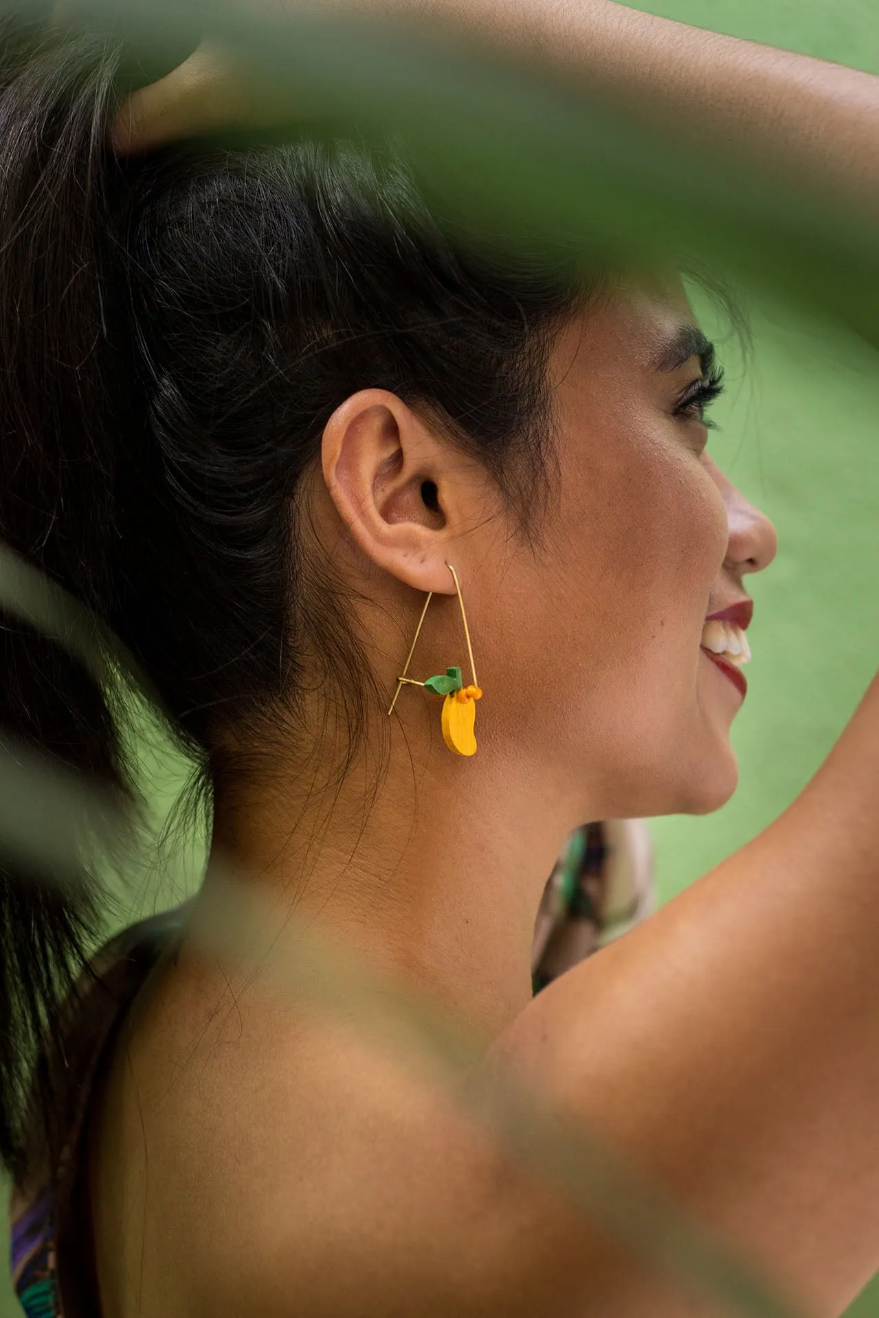 Dangling Watermelon Earrings