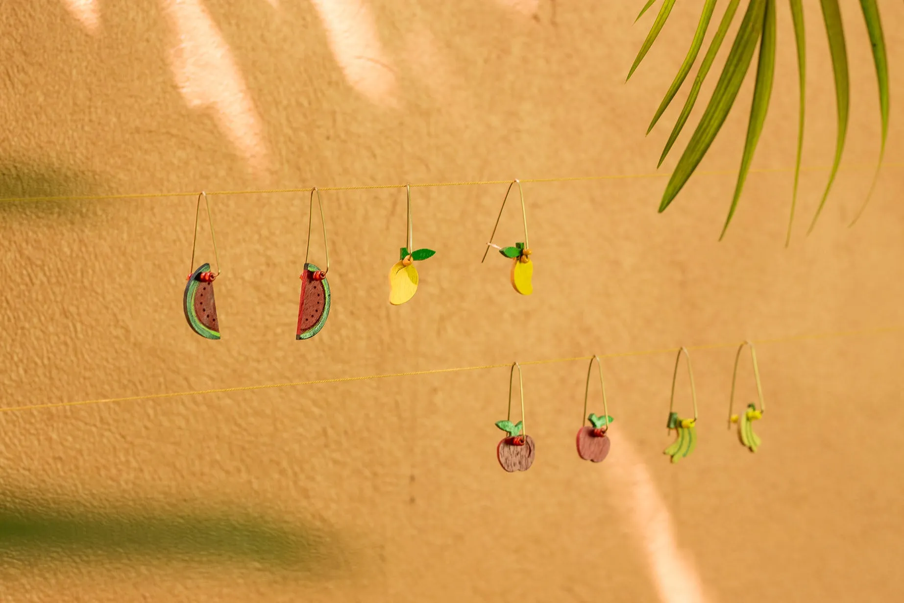 Dangling Watermelon Earrings