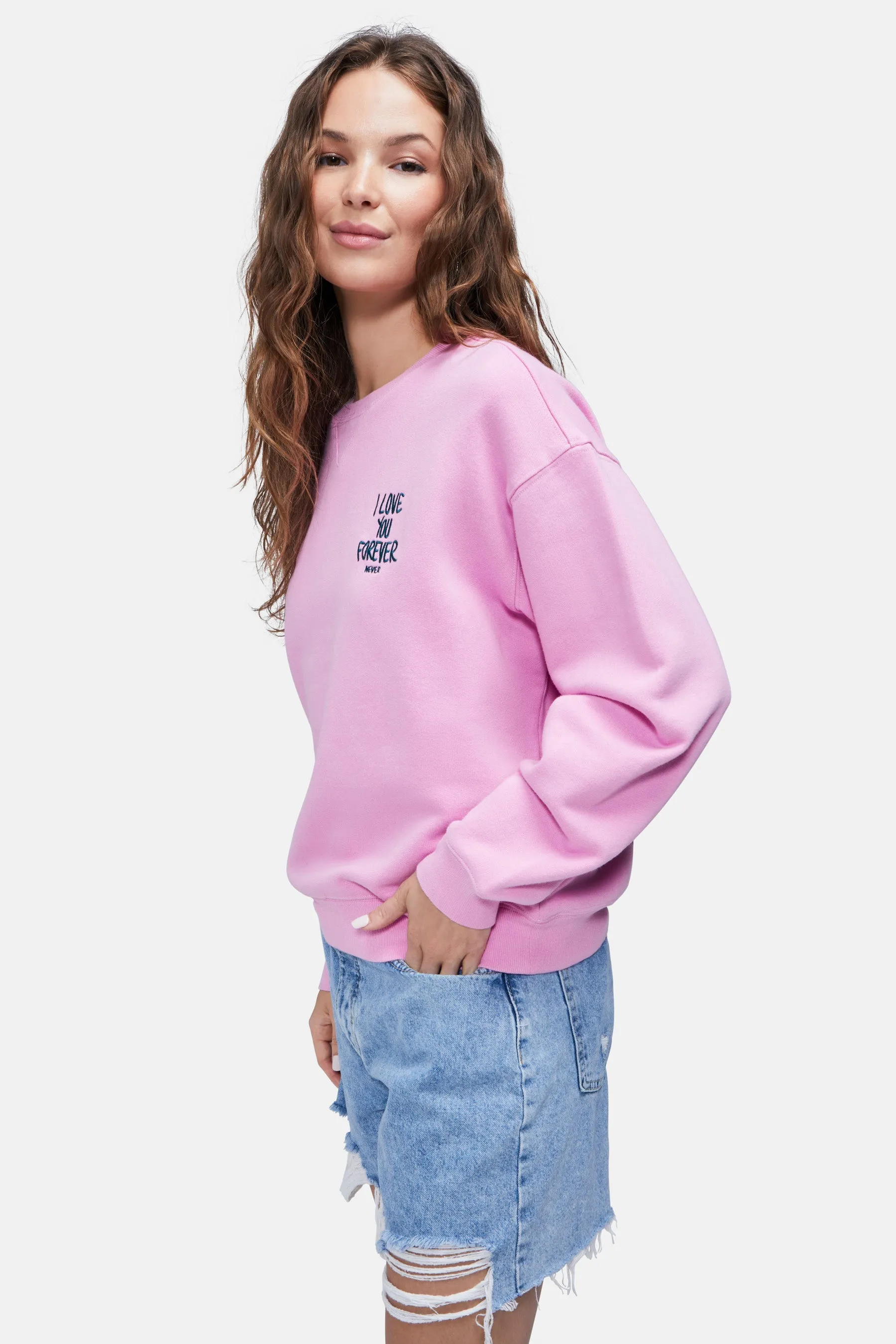 Double Tiger Cody Sweatshirt | Fuchsia Pink