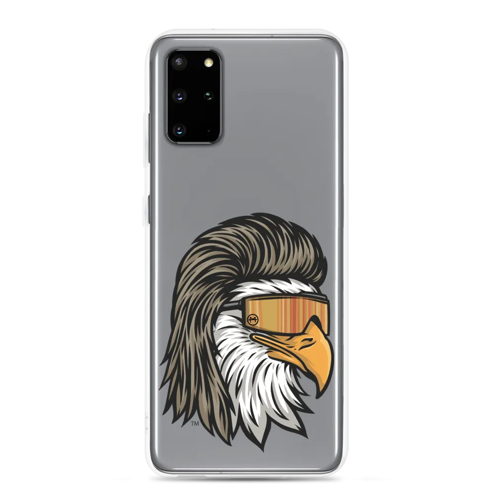 Eagle Mullet Samsung Case - Clear