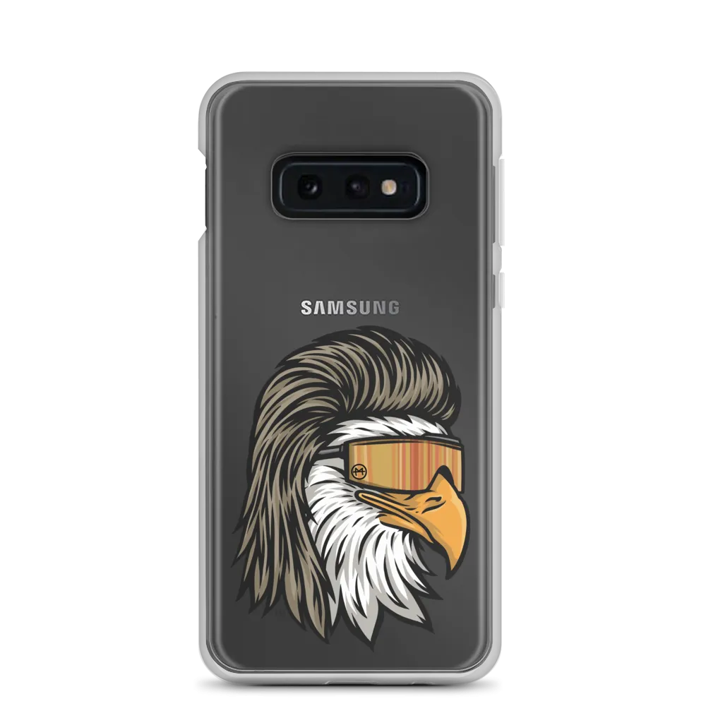 Eagle Mullet Samsung Case - Clear