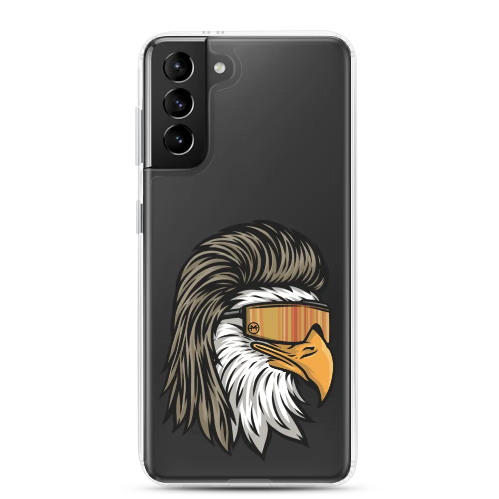 Eagle Mullet Samsung Case - Clear