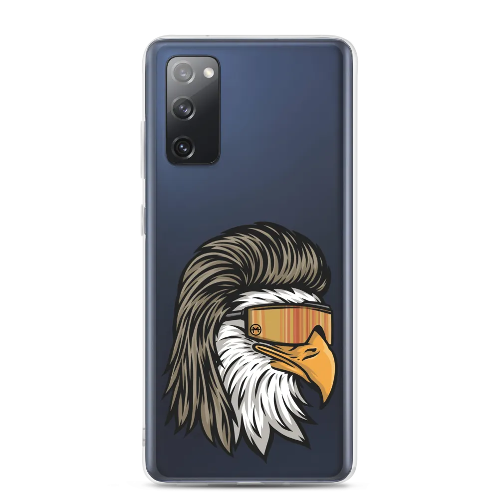 Eagle Mullet Samsung Case - Clear