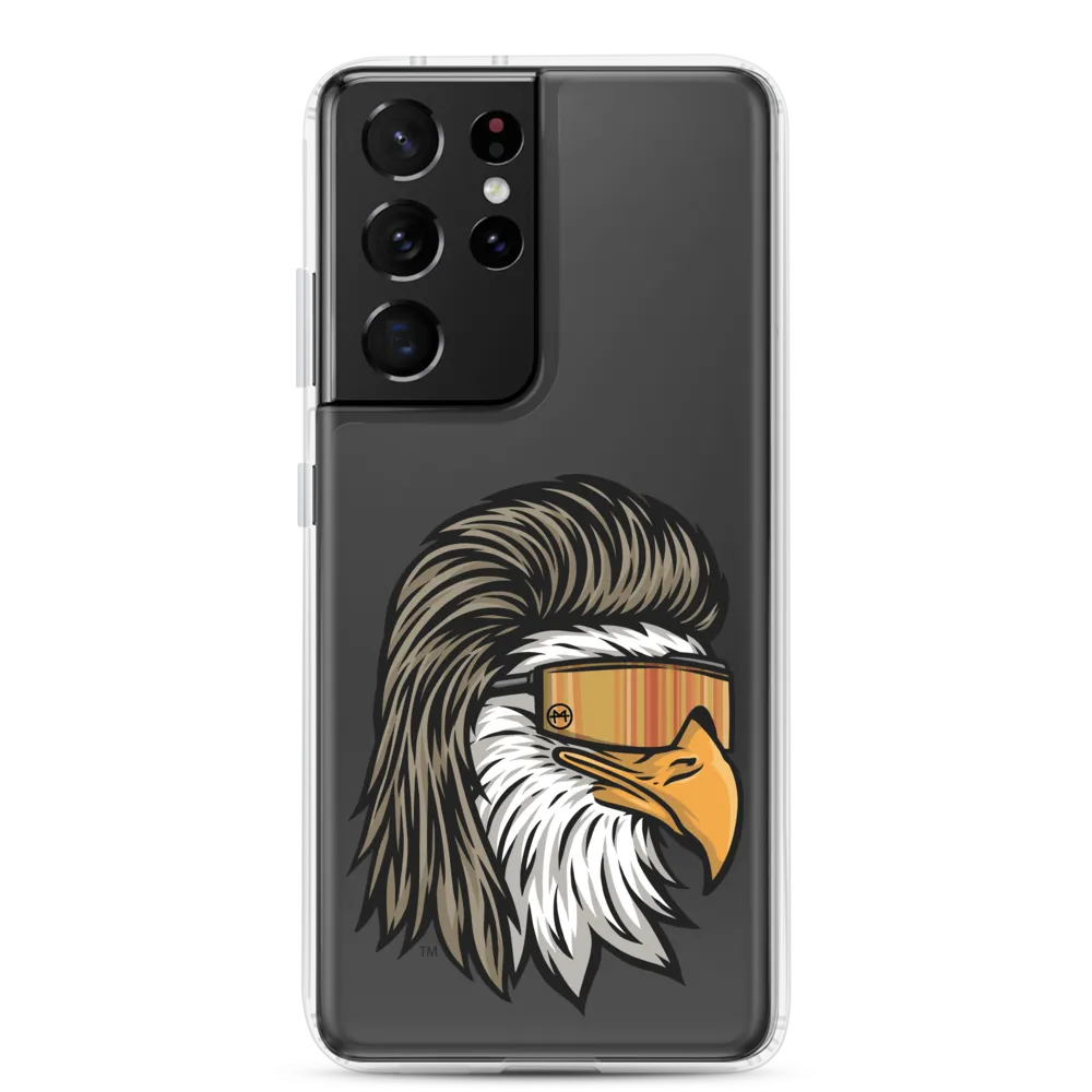 Eagle Mullet Samsung Case - Clear