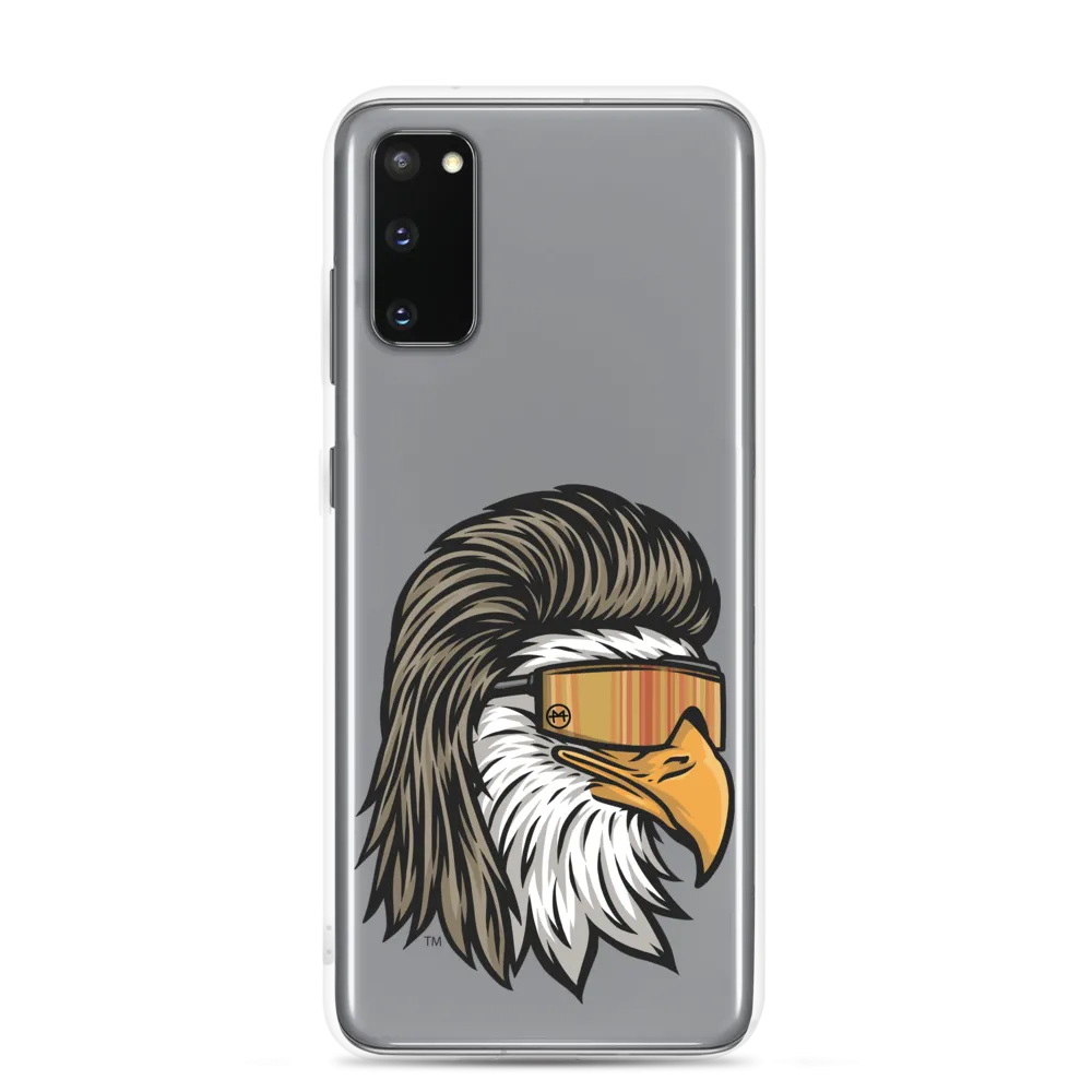 Eagle Mullet Samsung Case - Clear