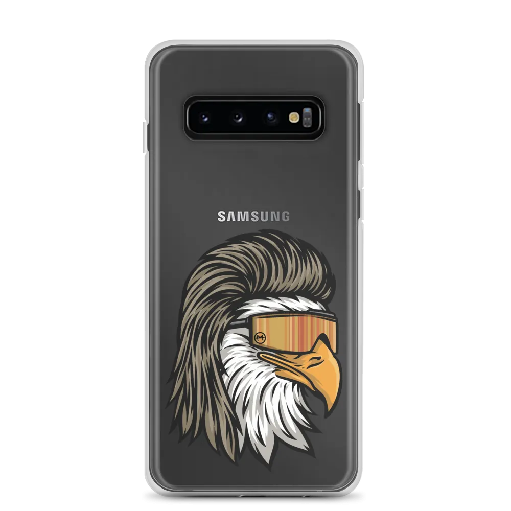 Eagle Mullet Samsung Case - Clear