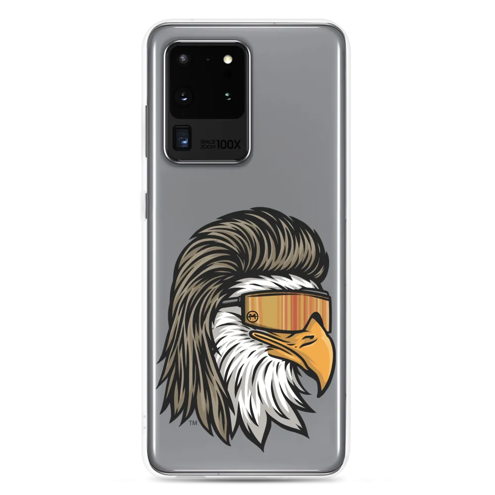 Eagle Mullet Samsung Case - Clear