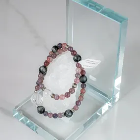 Eagle's Eye Rose Quartz Bracelet