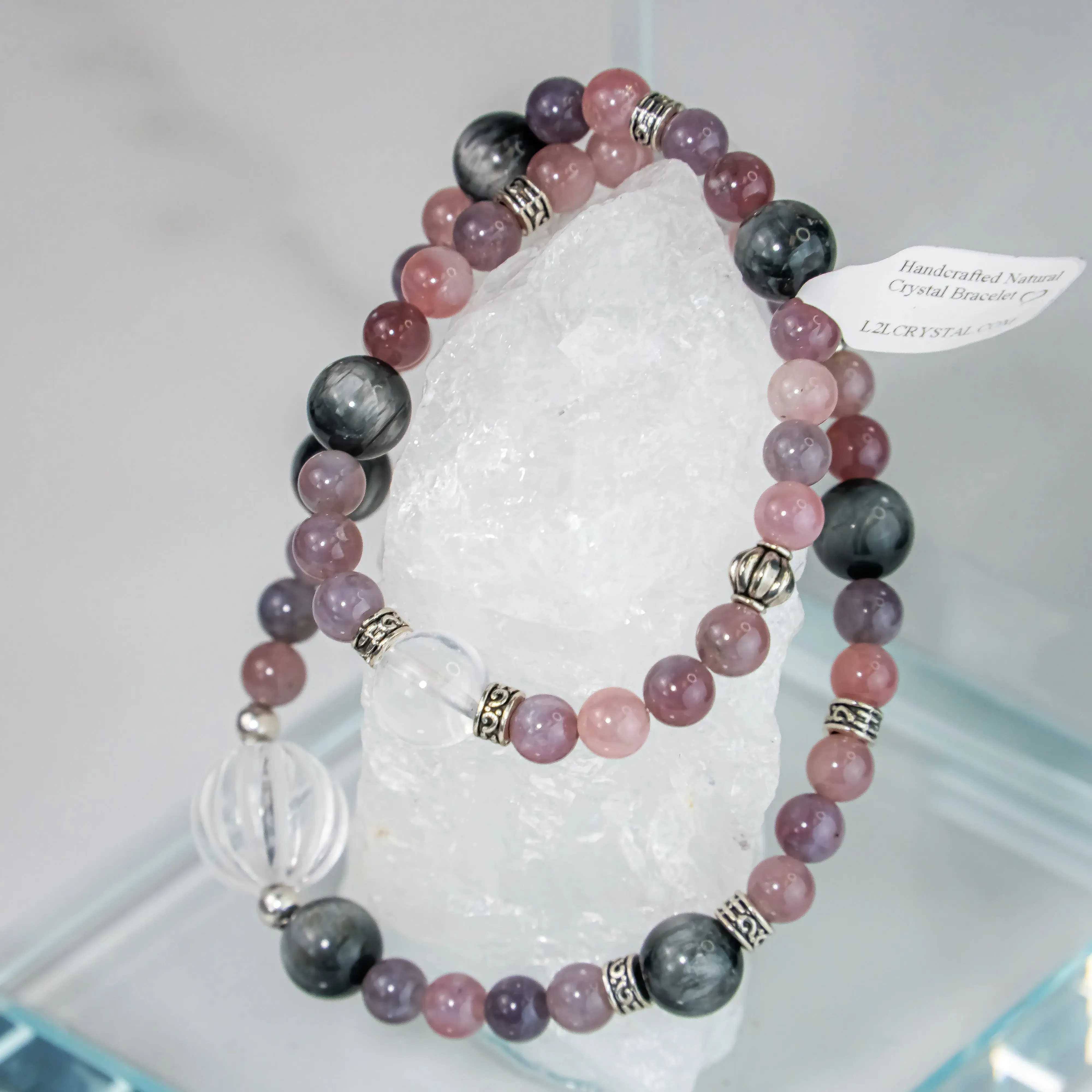 Eagle's Eye Rose Quartz Bracelet