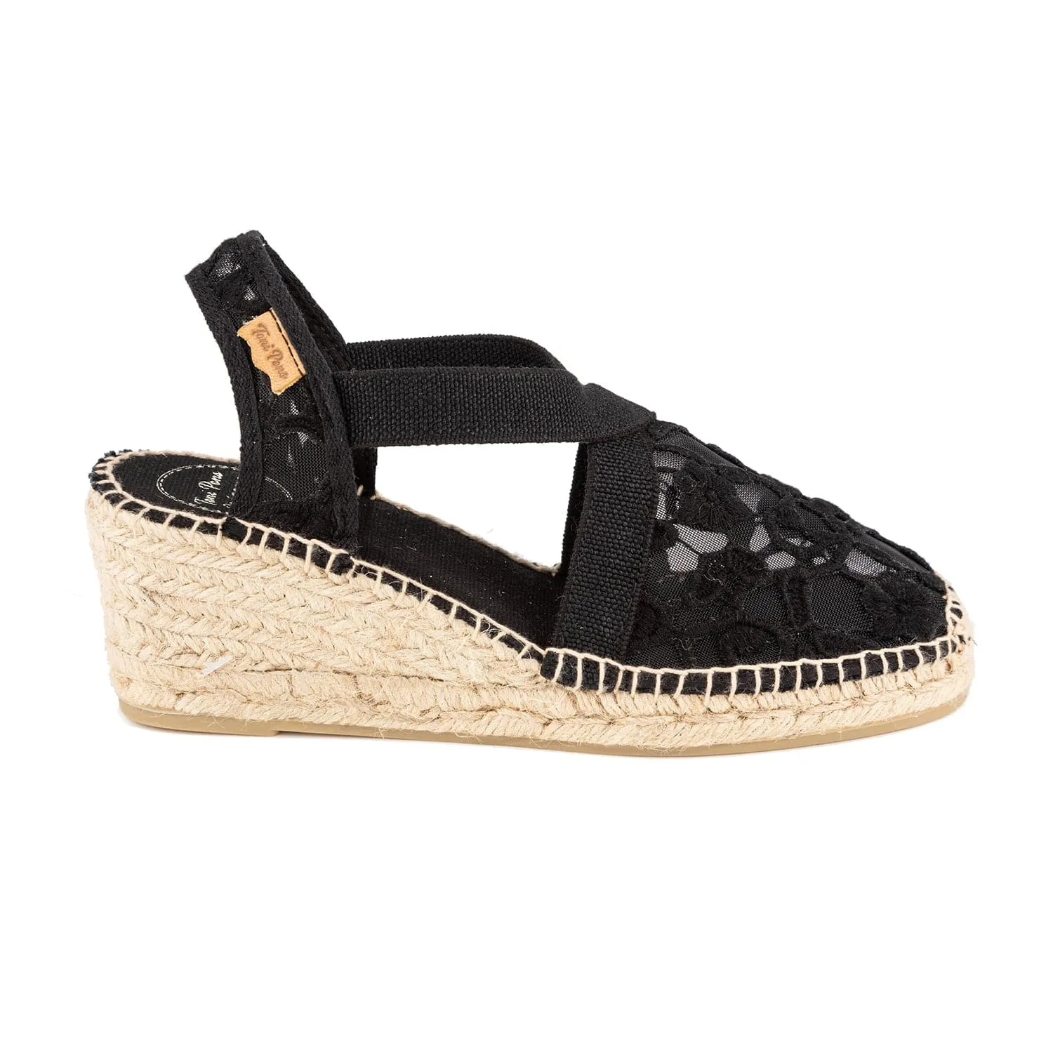 Embroidered Wedge Espadrille for Women - Terra-ZD