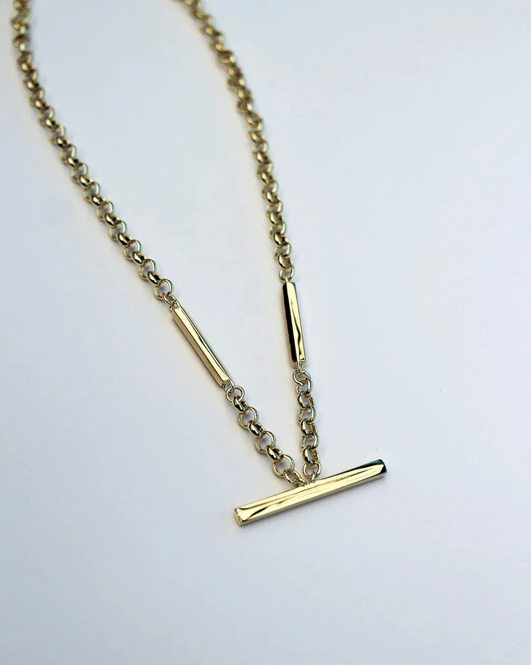 F H Classic Rolo Necklace GOLD