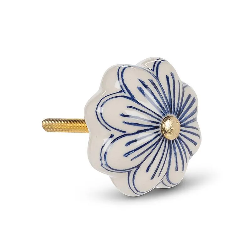 FLOWER PETAL KNOB 1.75"D