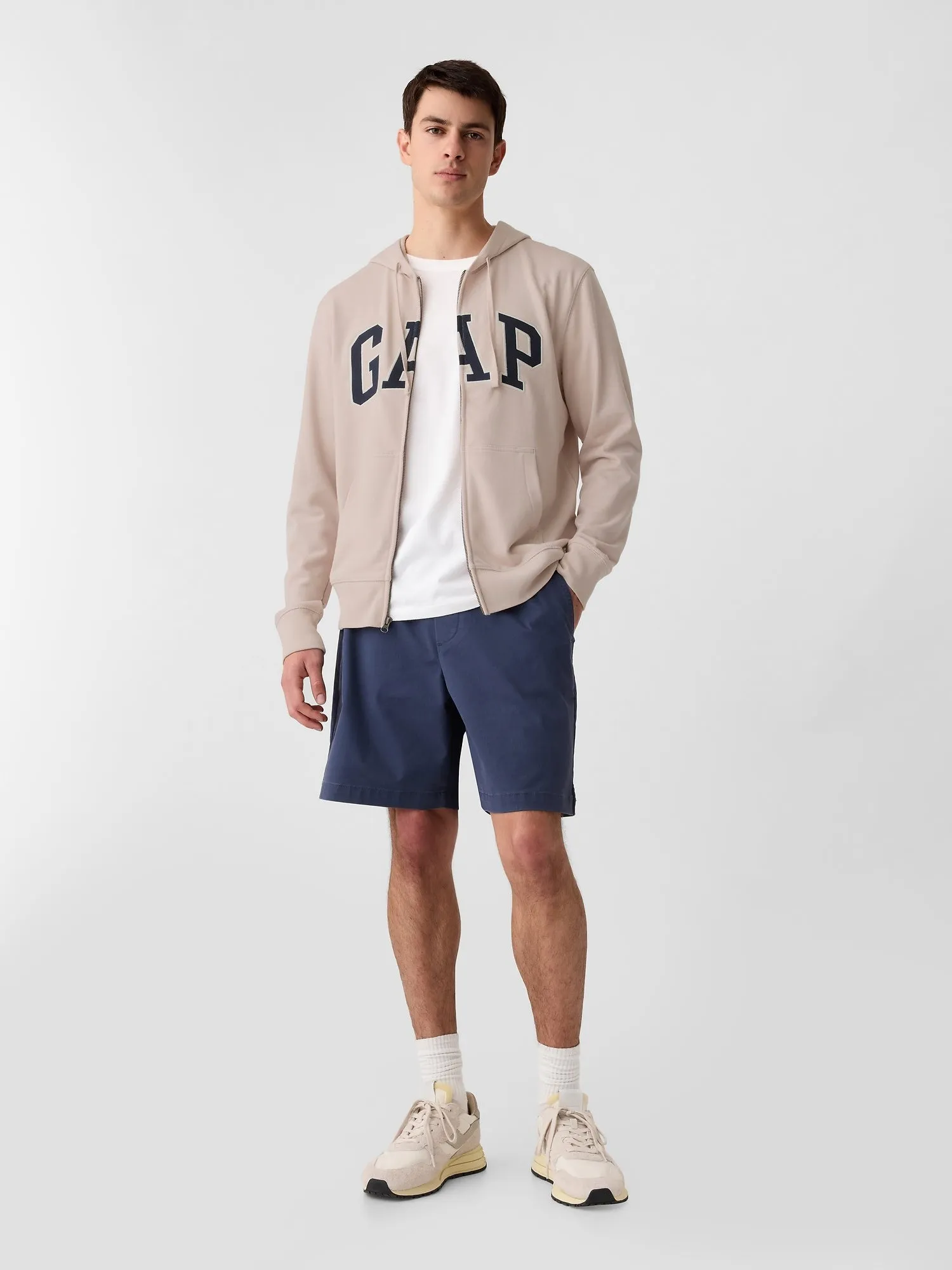 Gap Logo Zip Hoodie