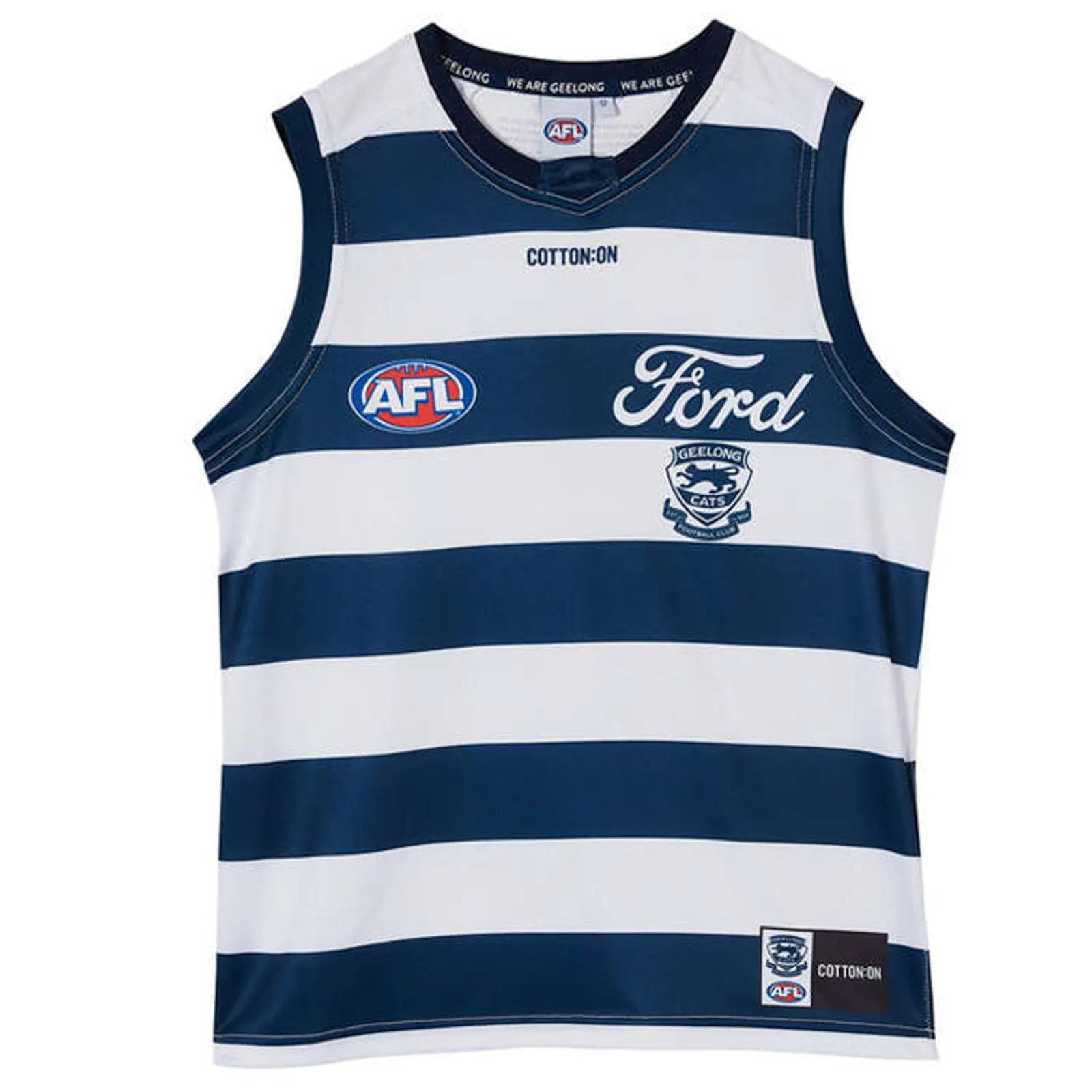 Geelong Cats 2024 Kids Home Jersey AFL Guernsey by Cotton On