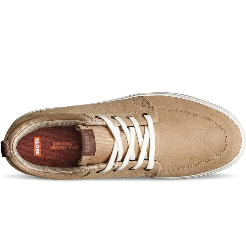 GLOBE CHAUSSURES GS CHUKKA TAN/ANTIQUE WHITE