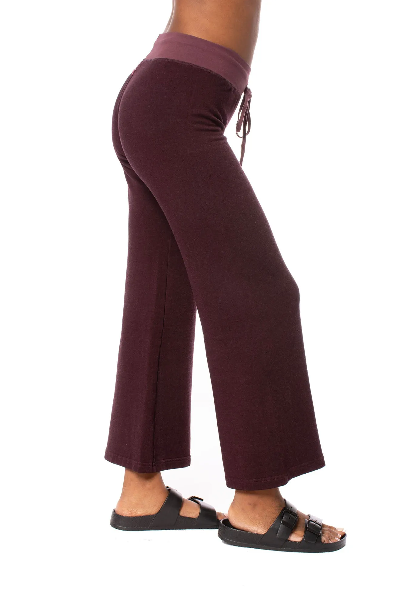 Hard Tail Forever - Cozy Easy Wide Leg Pant (CLO-29, Plum)