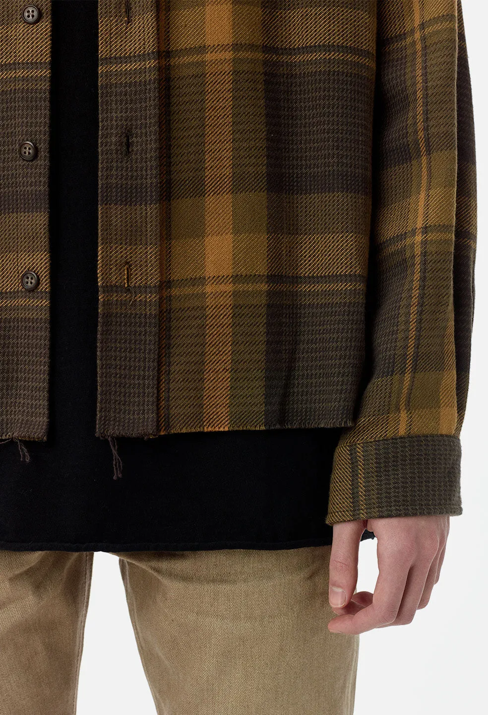 Hemi Oversized Shirt / Nova Plaid